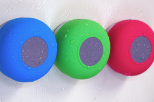 Portable Suction-cup Waterproof Bluetooth Speaker